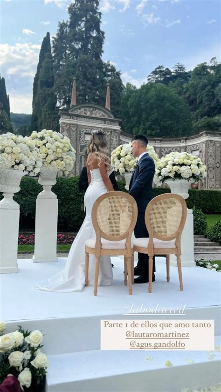 
Details on Lautaro Martinez Wedding and Wife Agustina Gandolfo 